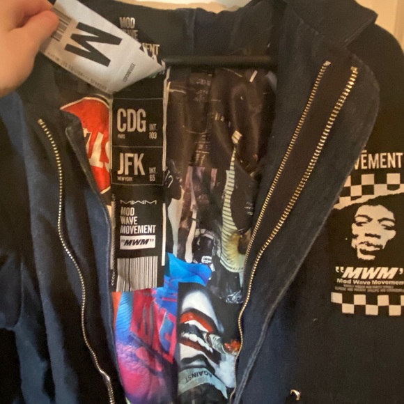 Mod Wave Movement jean jacket - Picture 3 of 4